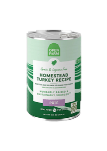 Open Farm Wet Dog Food - Homestead Turkey Recipe 12.5oz Can Single