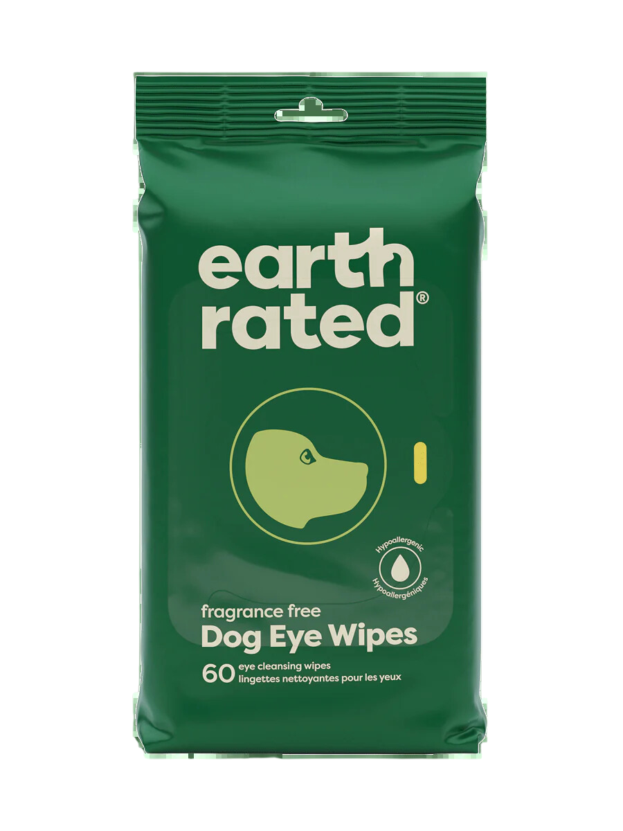 Earth Rated Eye Wipes 60ct