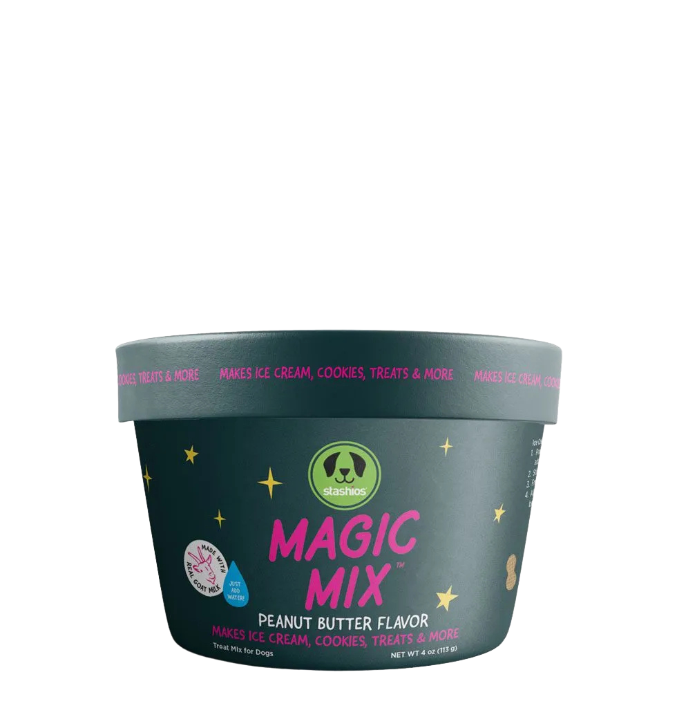 Stashios Magic Mix Ice Cream 4oz - Peanut Butter