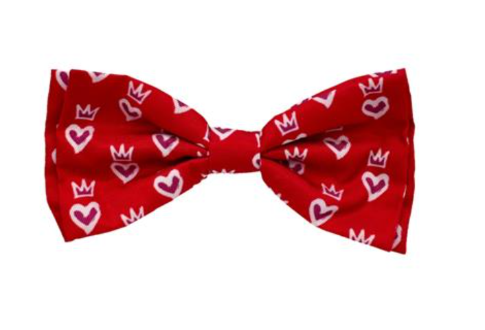 Huxley & Kent King & Queen of Hearts Bow Tie