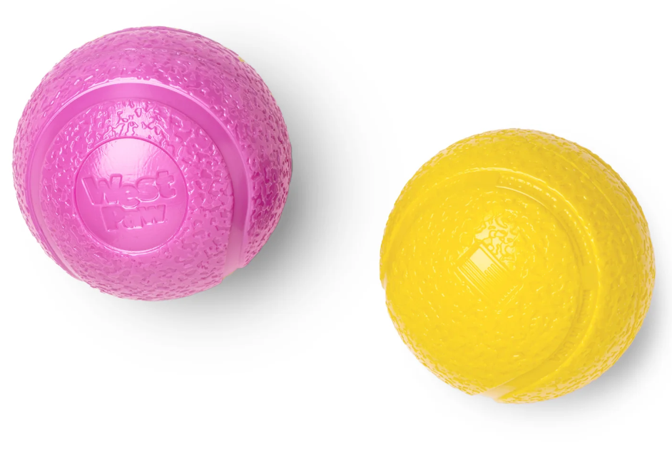 West Paw Boundr 2pk - Dandelion & Hot Pink