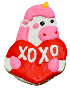 *Seasonal - SPRING* Lucky Biscuit Pet Bakery Valentine Unicorn Cookie