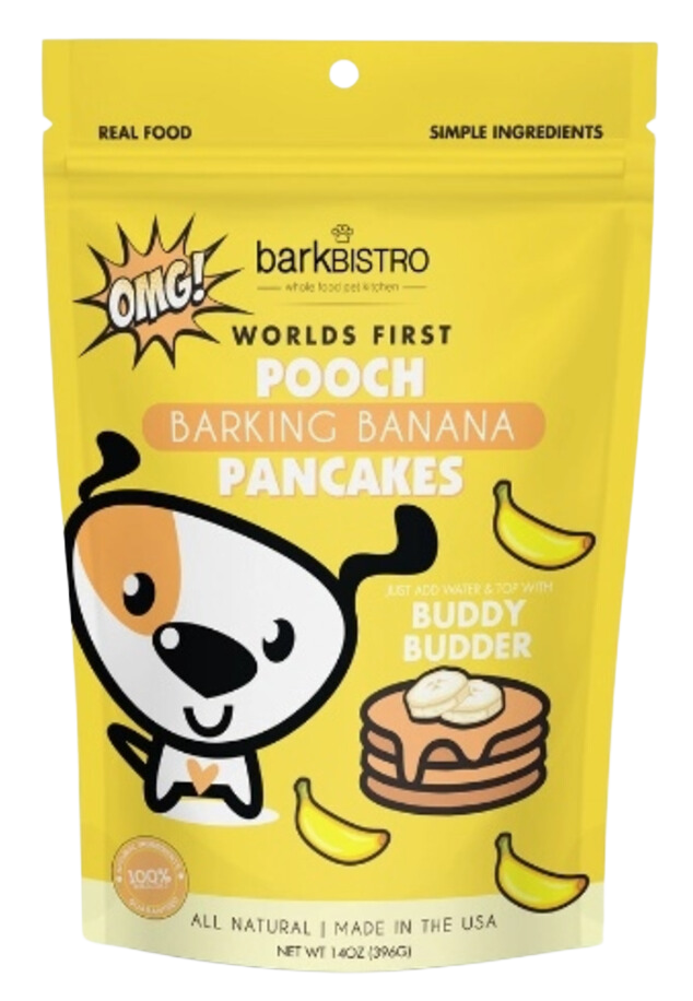 Bark Bistro Barking Banana Pooch Pancakes