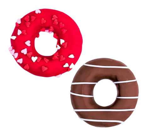 *Seasonal - SPRING* Bosco & Roxy's Valentine's Mini Donut Dog Cookie