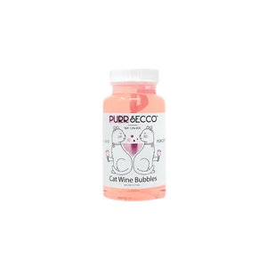 PetWineShop Purrsecco Cat Wine Bubbles Non-Toxic Catnip Bubbles for Cats