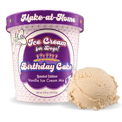 The Lazy Dog Cookie Company Make At Home Birthday Ice Cream Mix for Dogs 4.5oz
