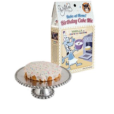 The Lazy Dog Cookie Company Vanilla Birthday Cake & Frosting Mix for Dogs 12oz