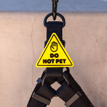 Load image into Gallery viewer, Jiby Dog Crew Silicone Dog Badge Charm - Do Not Pet