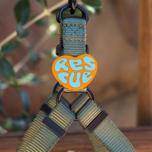 Load image into Gallery viewer, Jiby Dog Crew Silicone Dog Badge Charm - Rescue
