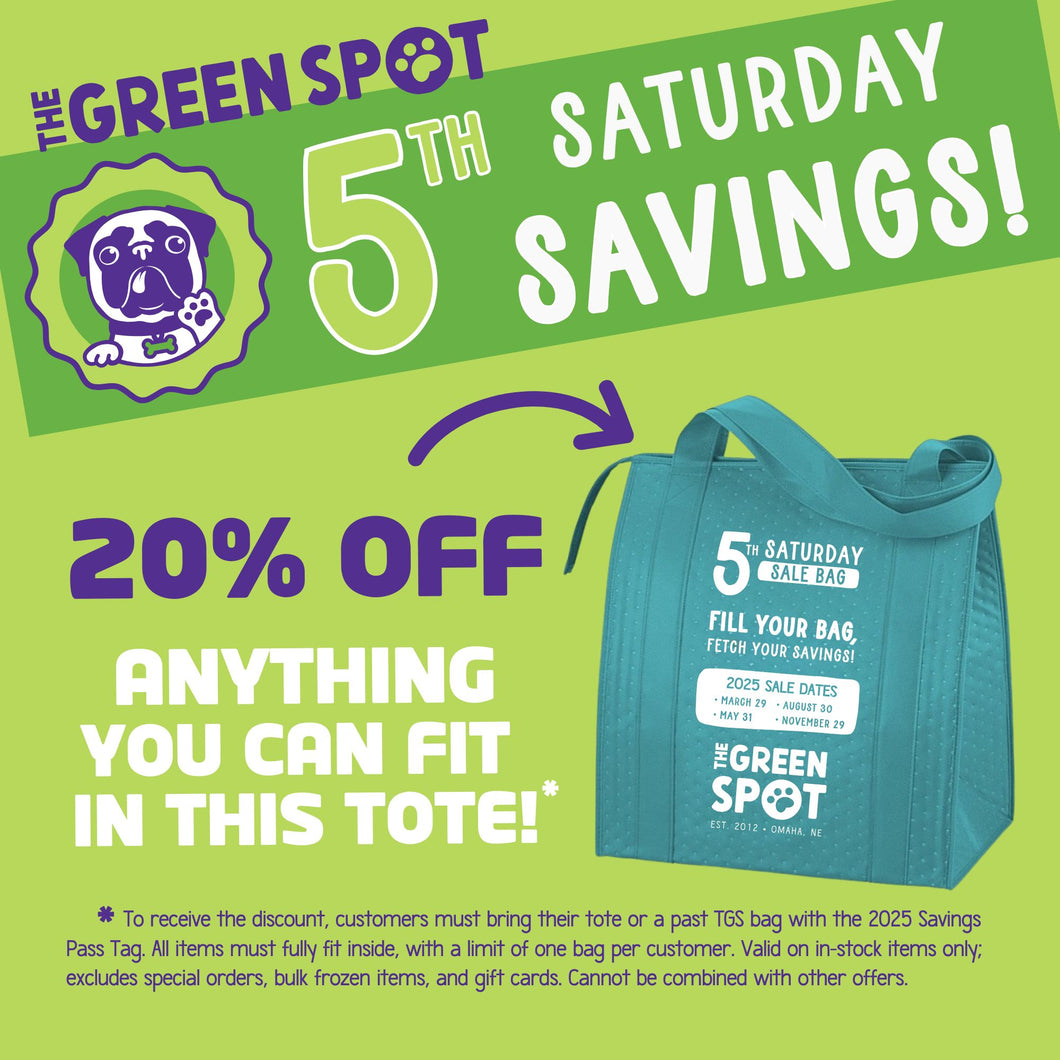 The Green Spot 5th Saturday Bonus Bones Bag!
