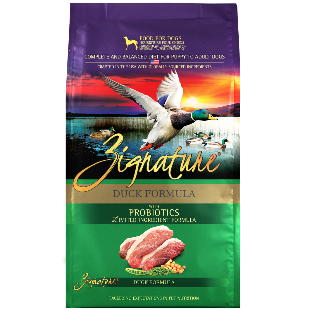 Zignature Dry Dog Food Grain-Free Duck Formula