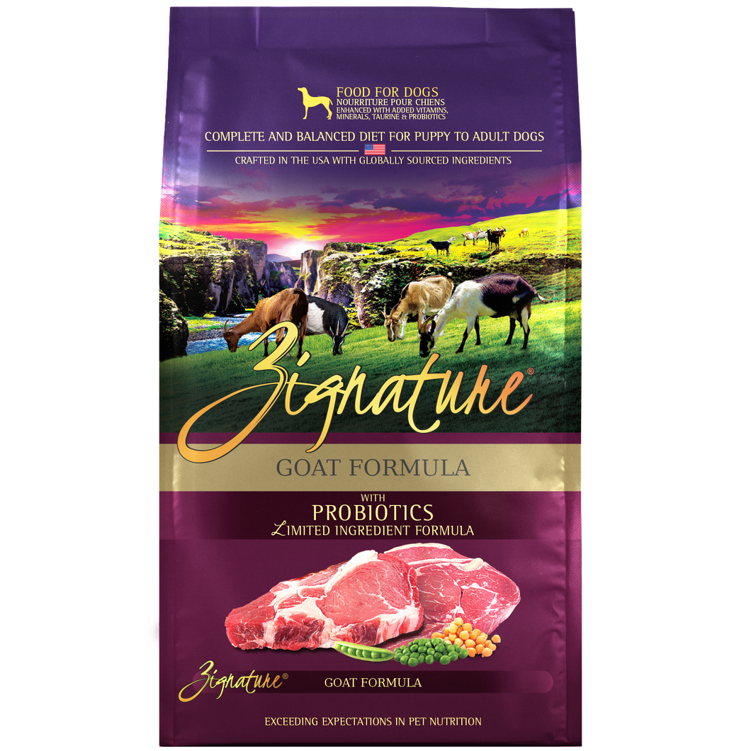 Zignature Dry Dog Food Grain-Free Goat Formula