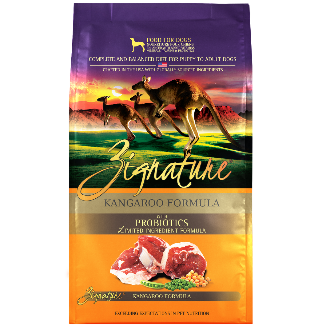 Zignature Dry Dog Food Grain-Free Kangaroo Formula