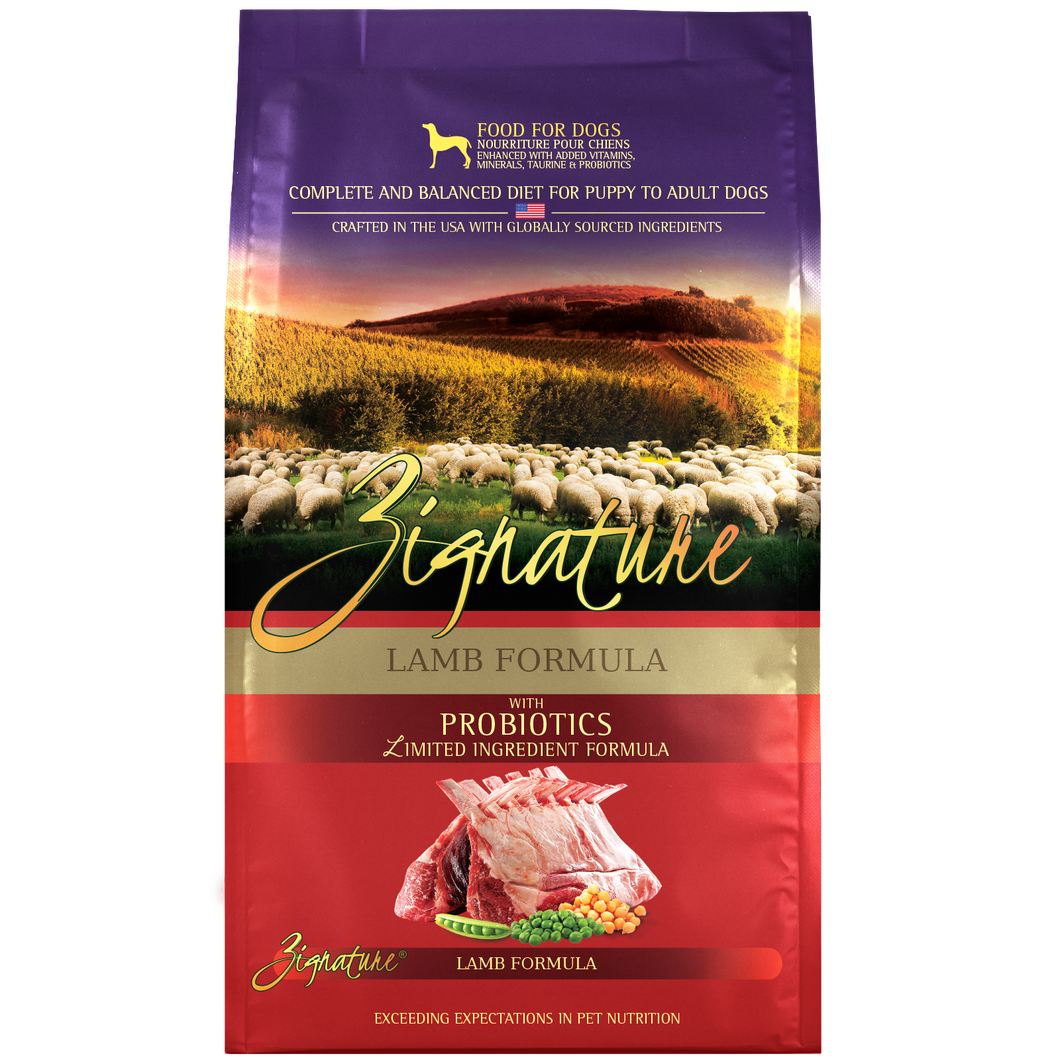 Zignature Dry Dog Food Grain-Free Lamb Formula
