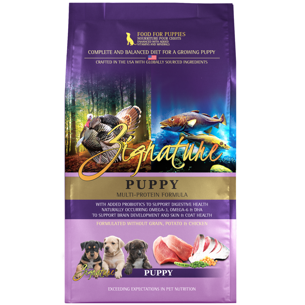 Zignature Dry Dog Food Grain-Free Puppy Formula