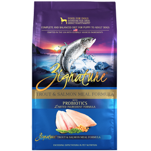 Zignature Dry Dog Food Grain-Free Trout & Salmon Formula