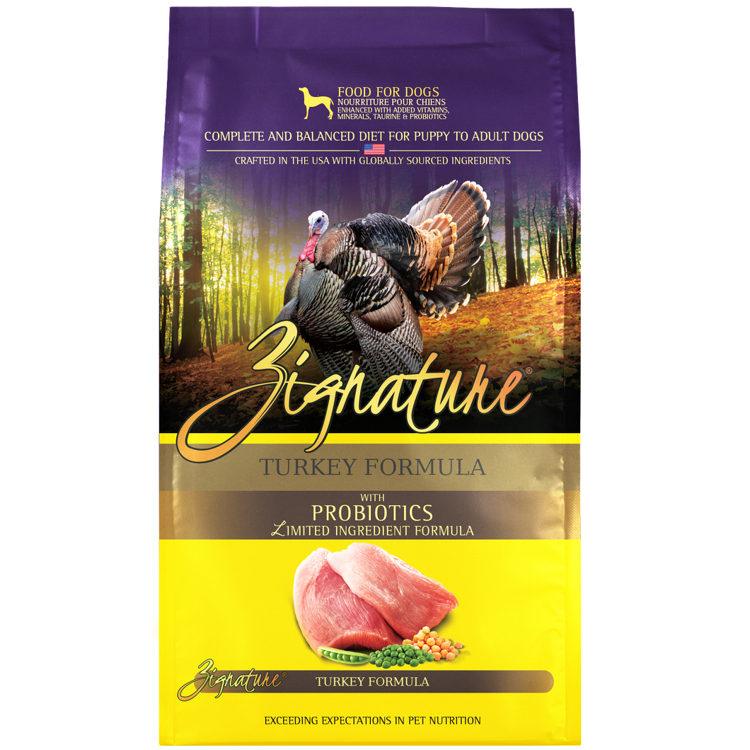 Zignature Dry Dog Food Grain-Free Turkey Formula
