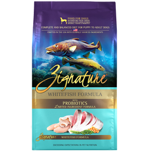 Zignature Dry Dog Food Grain-Free Whitefish Formula