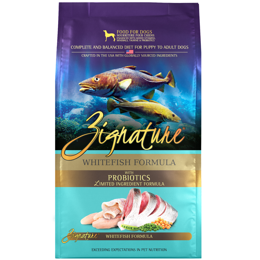 Zignature Dry Dog Food Grain-Free Whitefish Formula
