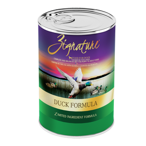 Zignature Wet Dog Food Grain-Free Duck Formula 13oz Can Single