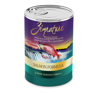 Zignature Wet Dog Food Grain-Free Salmon Formula 13oz Can Single