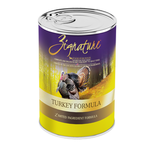 Zignature Wet Dog Food Grain-Free Turkey Formula 13oz Can Single