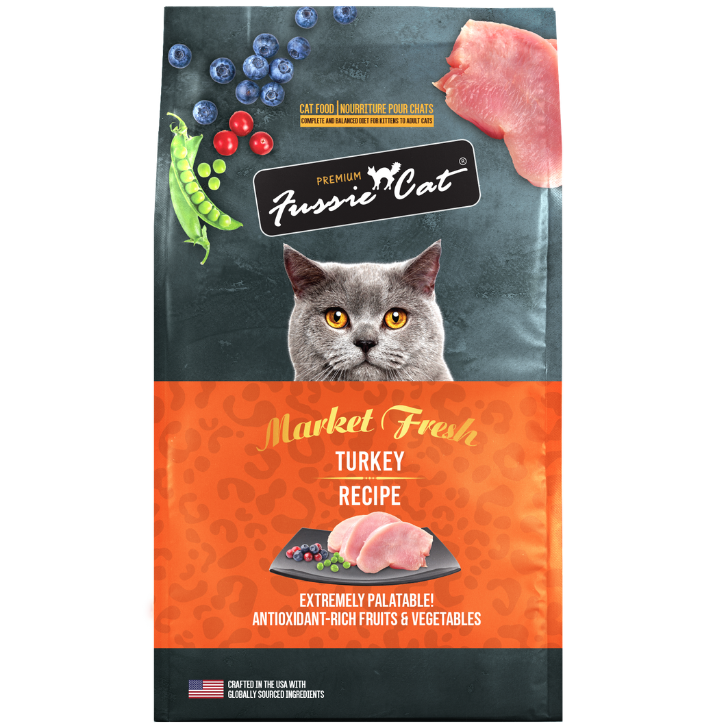 Fussie Cat Dry Cat Food - Market Fresh Turkey