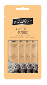 Fussie Cat Purée - Sardine 4pk 2oz Bag