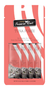 Fussie Cat Purée - Tuna 4pk 2oz Bag
