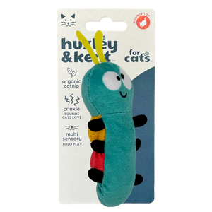 Kittybelles Plush Cat Toy Caterpillar 5"
