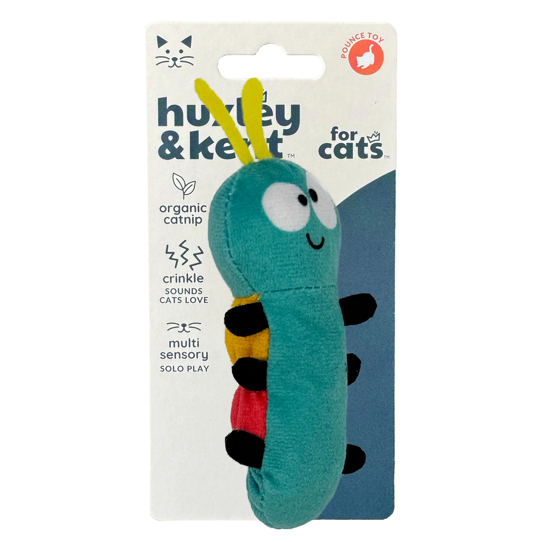 Kittybelles Plush Cat Toy Caterpillar 5