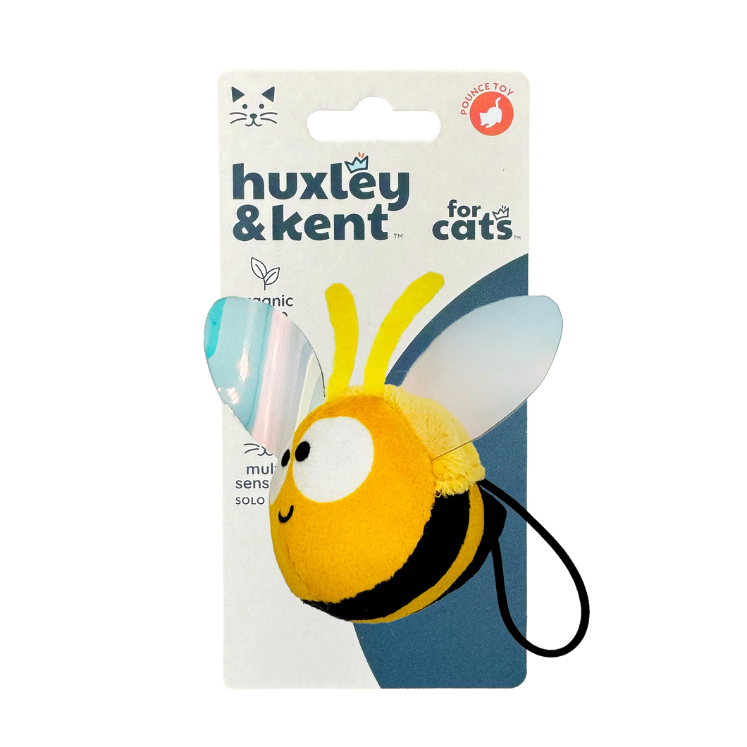 Kittybelles Bumble Bee Flinger Cat Toy