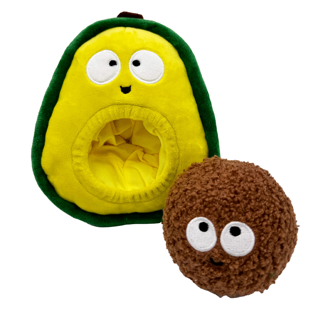 Lulubelle's Pop 'n Fetch Dog Toy - Avocado