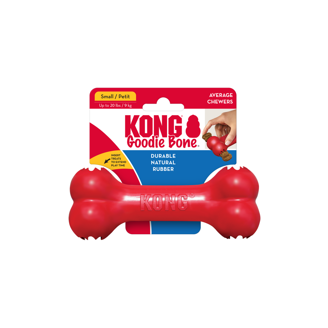 Kong Goodie Bone Toy for Dogs - Red