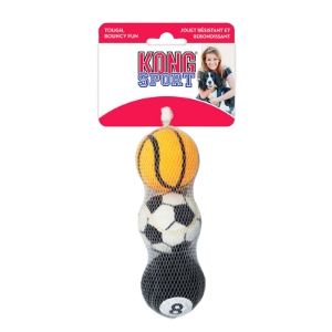 Kong Sports Ball 3pk for Medium Dogs