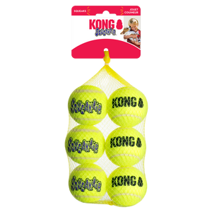 Kong Squeakair Ball 6pk for Medium Dogs
