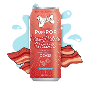 The Lazy Dog Cookie Company Pup-Pop Love Potion Water - Hickory Bacon