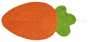 Cheerhunting Cauli - Fruit Scratcher Pad for Cats - Carrot