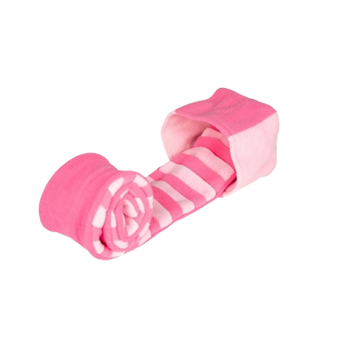 Cheerhunting Snuffy - Roll-Up Colorful Pet Snuffle Mat - Pink MED