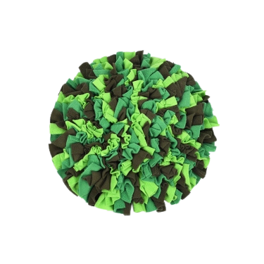 Cheerhunting Snuffy - Round Pet Snuffle Mat - Green SM