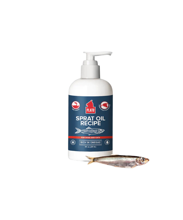 Plato Baltic Sprat Oil 8oz Bottle