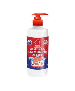 Plato Wild Alaskan Salmon Oil 8oz Bottle