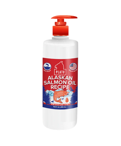 Plato Wild Alaskan Salmon Oil 15.5oz Bottle
