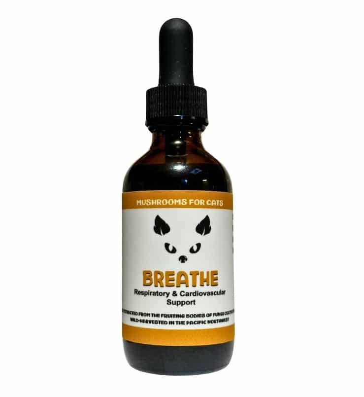 MycoCat Breathe - Mushroom Extract & Adaptogen Tincture 2fl oz 60ml Dropper
