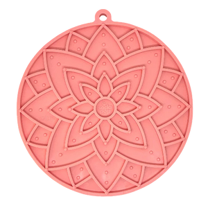 SodaPup Lotus Design Emat Enrichment Licking Mat - Pastel Pink