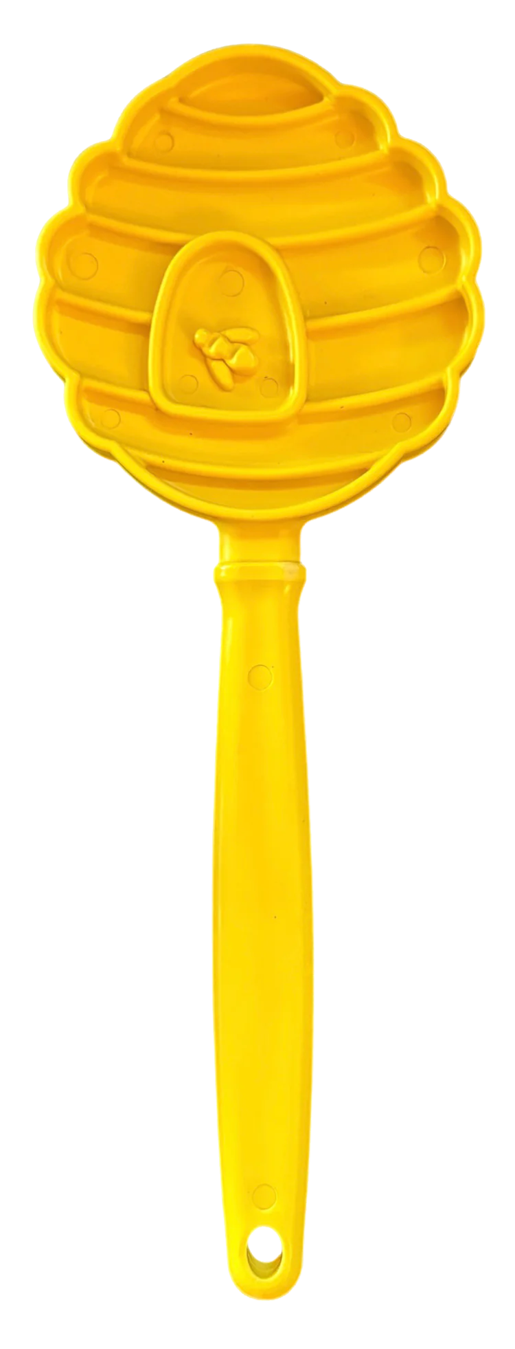 SodaPup Lick Stick Hand-Held Interactive Enrichment Toy - Yellow Beehive