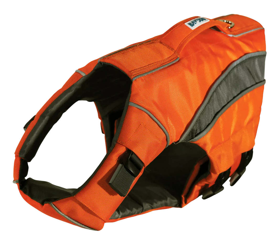 BayDog Monterey Bay Dog LifeJacket - Blaze Orange -