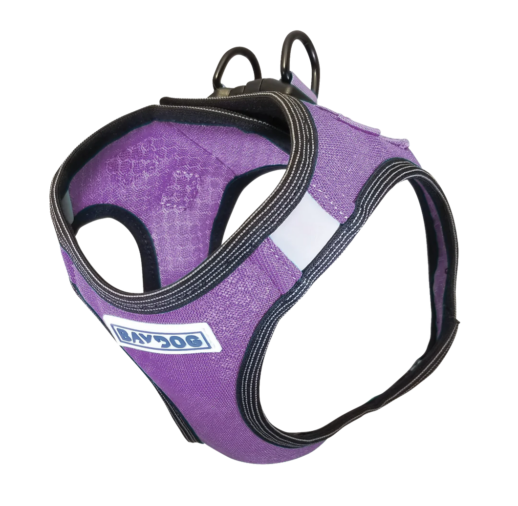 BayDog Liberty Bay Dog Harness - Lavender -