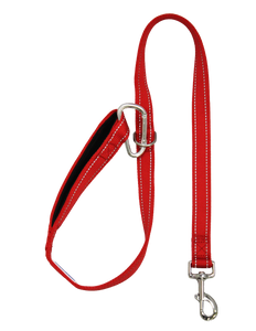 BayDog Hudson Bay Dog Leash 6' - Clifford Red