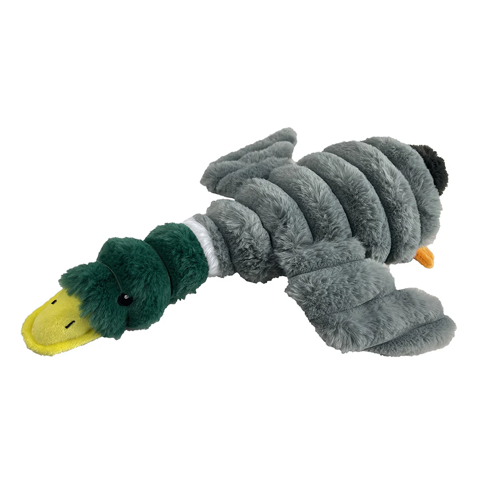 Petlou Plush Dog Toy - Farm Friends -  Mallard Duck 16